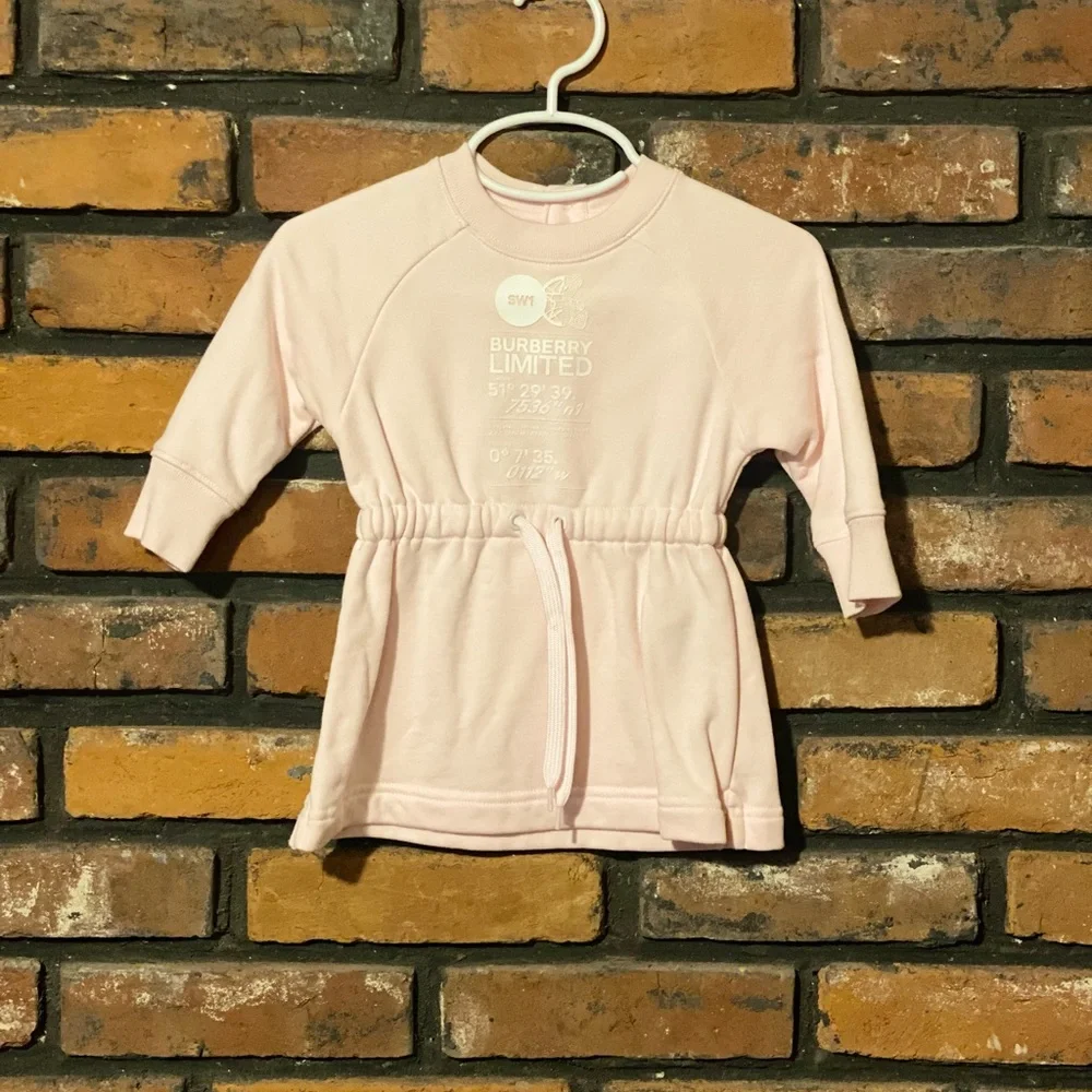 Burberry Blush Pink Logo Top - Picture 1 of 5